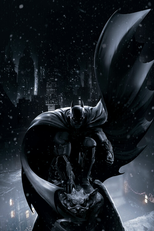 Umělecký tisk Batman Arkham Origins, 26.7x40 cm