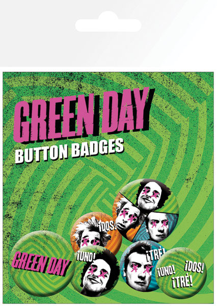 Speldjesset GREEN DAY - uno dos tres