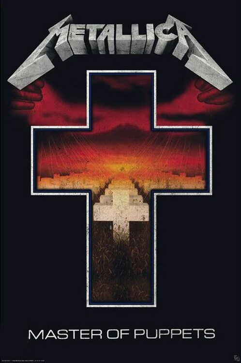 Plakát, Obraz - Metallica - Master of Puppets Album Cover, (61 x 91.5 cm)