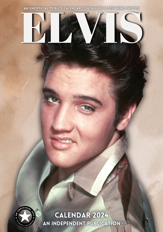 Naptár 2027 Elvis Presley