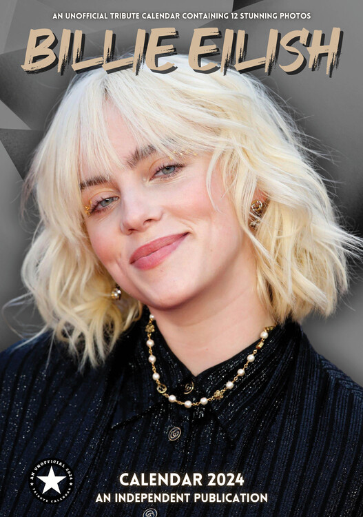 Naptár 2027 Billie Eilish