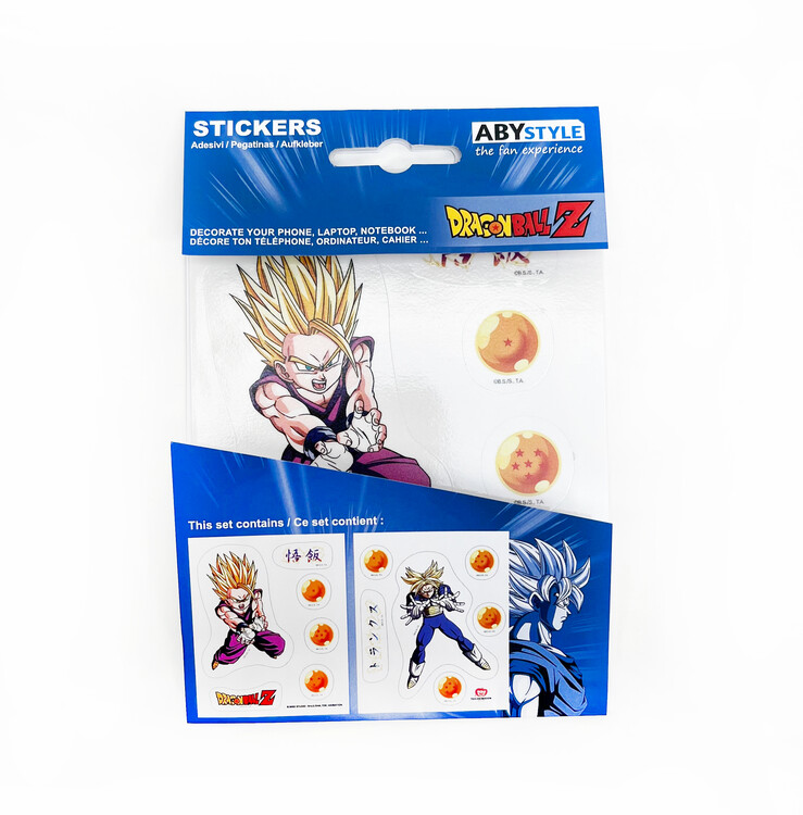 Samolepky Dragon Ball - Gohan & Trunks 2pcs