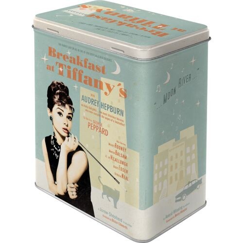 Blikje Breakfast At Tiffany's - Blue
