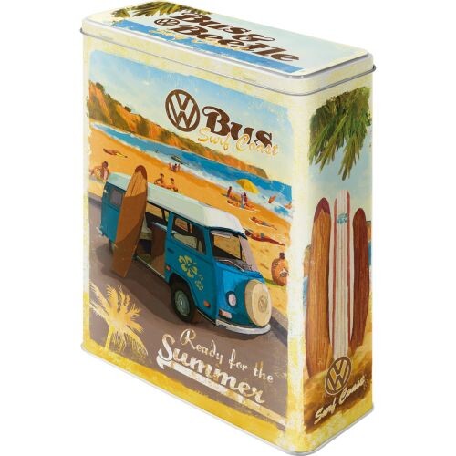 Scatola di latta Volkswagen VW - T2 & Beetle - Surf Coast
