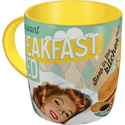 Koffie mok Breakfast in Bed