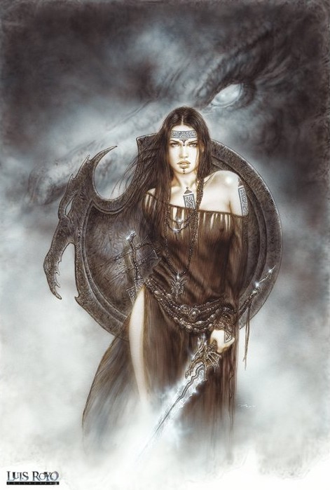 Poster Luis Royo - dragon spirit