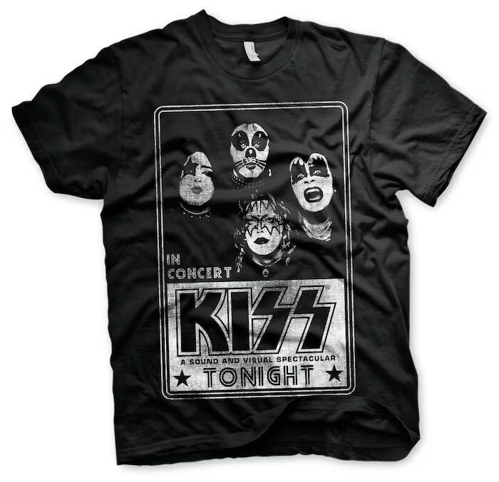 Levně Tričko Kiss - In Concert, M