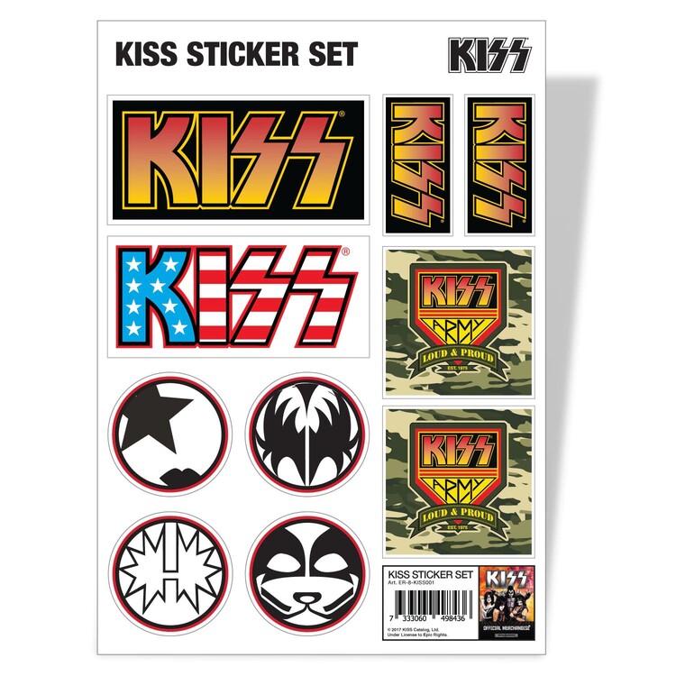 Adesivi Kiss - Icons & Logos