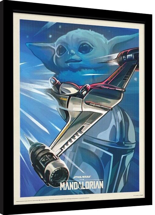 Poster incorniciato Star Wars: The Mandalorian S3 - Ready For Adventure