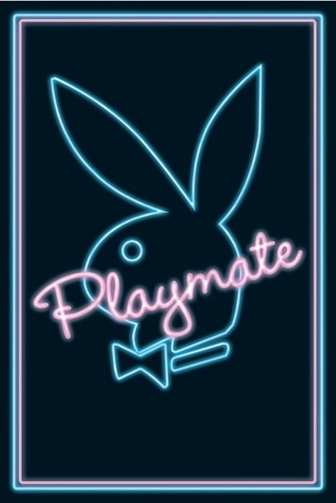 Poster Playmate - neon