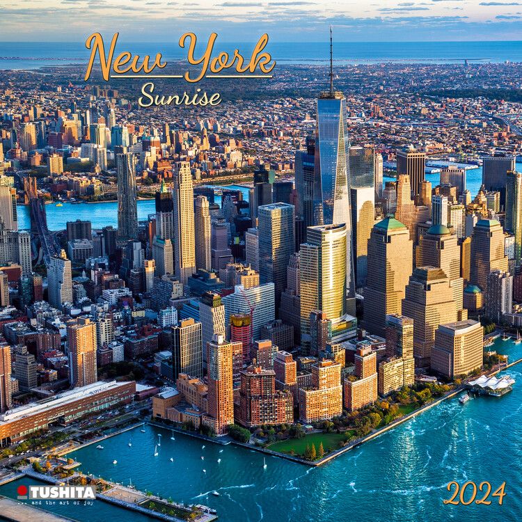 Kalendář 2027 New York Sunrise
