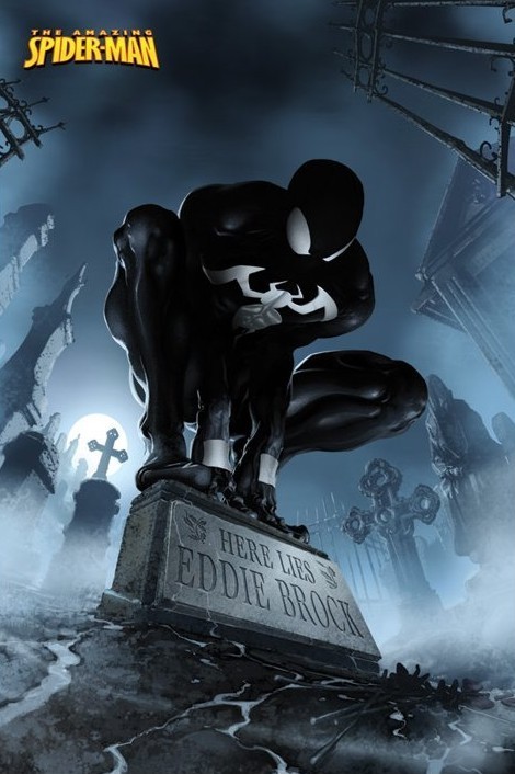 Plakát SPIDERMAN - zde leží eddie brock