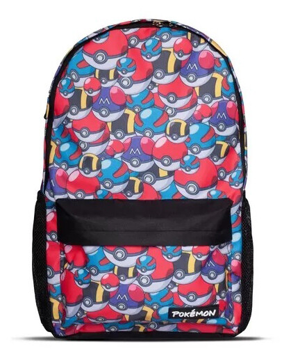 Levně Batoh Pokemon - Pokeballs, 14 x 41 x 29 cm