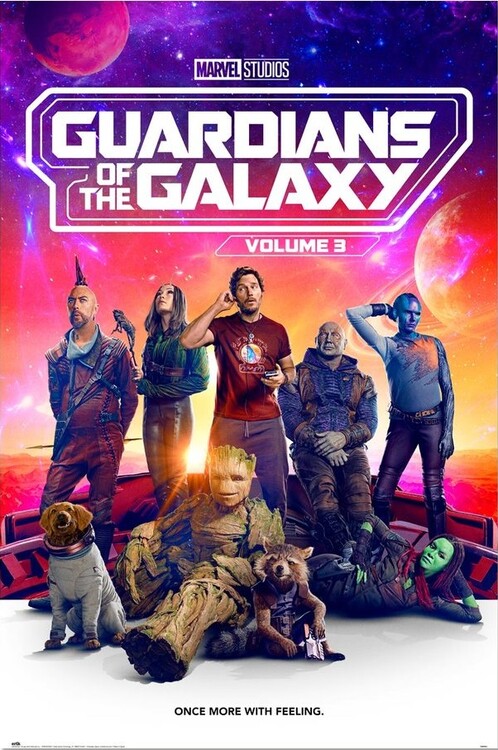 Plakát, Obraz - Marvel: Guardians of the Galaxy 3 - One More With Feeling, 61x91.5 cm