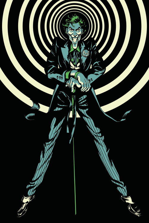 Plakát, Obraz - The Joker - Spiral of Death, 26.7 × 40 cm