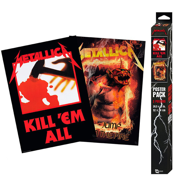 Dárkový set Metallica - Kill'Em All/Fire Guy