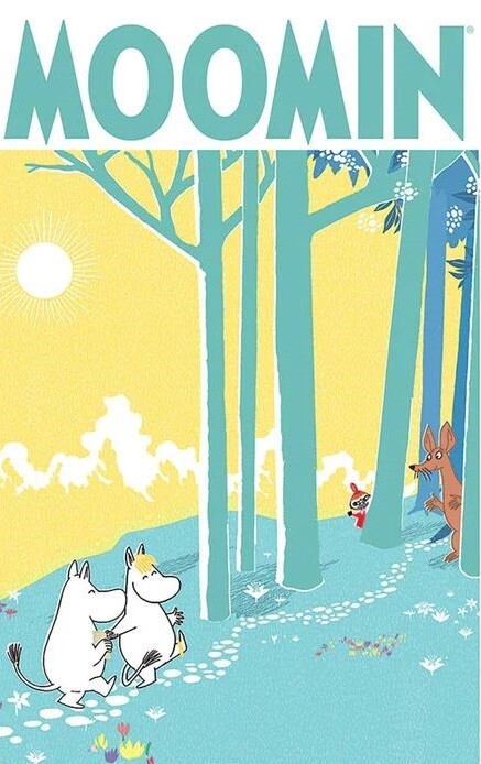 Plakát, Obraz - Moomins - Forest, (61 x 91.5 cm)