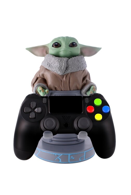 Statuetta Star Wars: The Mandalorian - Mando - Grogu Seeing Stone