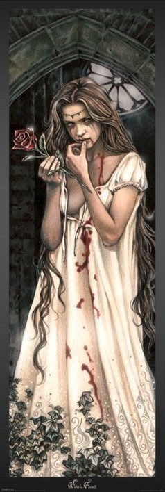 Poster Victoria Frances - rose