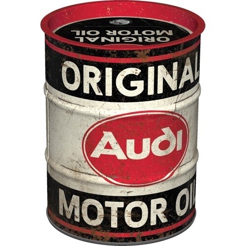 Salvadanaio Audi - Original Motor Oil