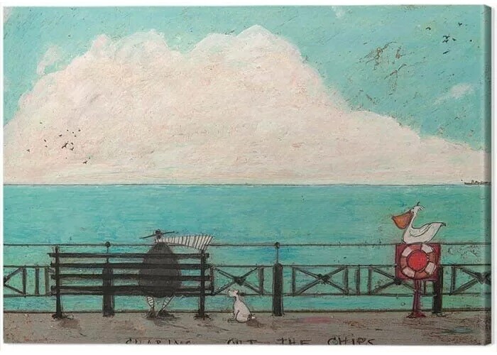 Billede på lærred Sam Toft - Sharing out the Chips