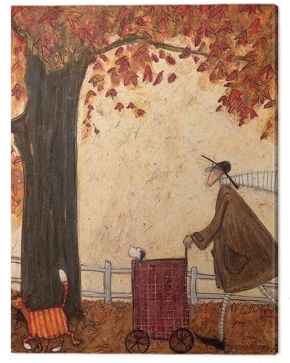 Obraz na płótnie Sam Toft - Following hte Pumpkin