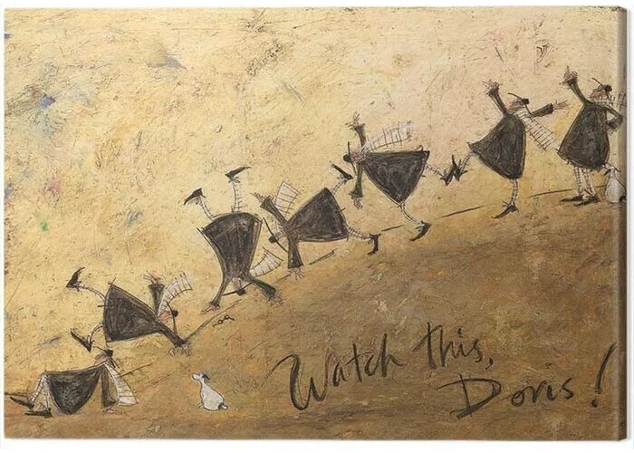 Obraz na płótnie Sam Toft - Watch This, Doris!
