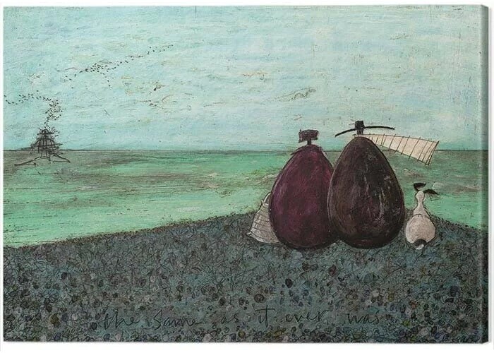 Schilderij op canvas Sam Toft - The Same As It Ever Was