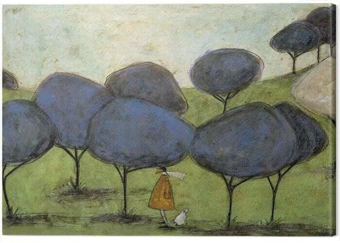 Bild auf Leinwand Sam Toft - Sniffing the Lilac