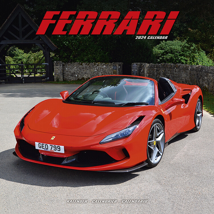 Kalendář 2027 Ferrari