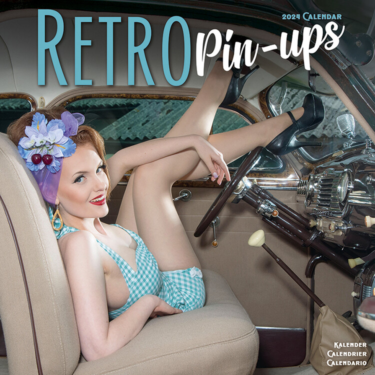 Naptár 2027 Retro Pin Ups