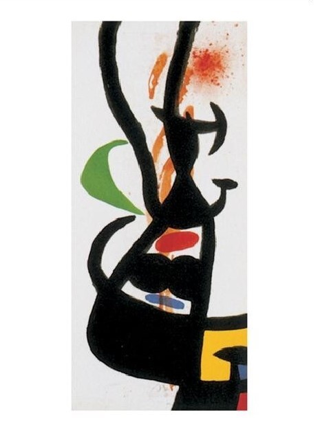 Levně Umělecký tisk Le Chef des Équipages, Joan Miró, 60 × 80 cm