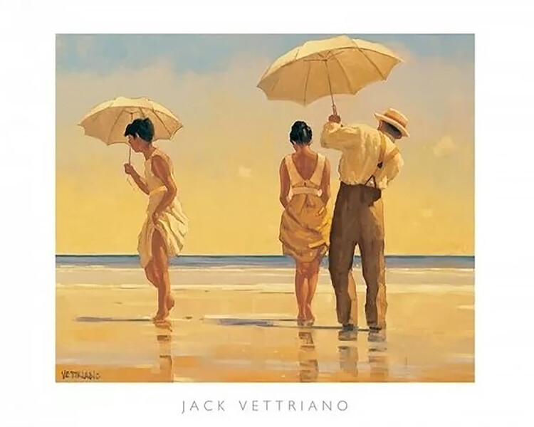 Kunstdruk Jack Vettriano - Mad Dogs