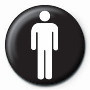 Placka MALE SIGN