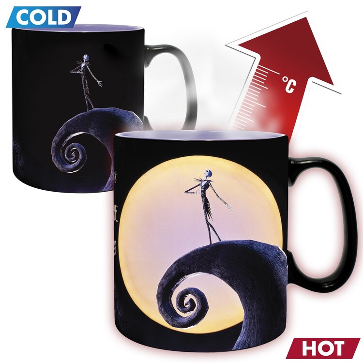 Tazza cambiacolore Nightmare Before Christmas - Jack & Moon