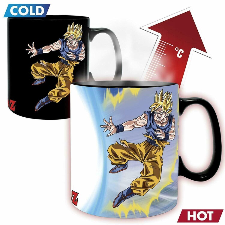 Tazza Dragon Ball - Goku vs Buu