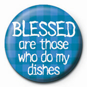 Insignă BLESSED ARE THOSE WHO DO M