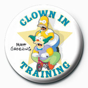 Anstecker THE SIMPSONS - clown in training