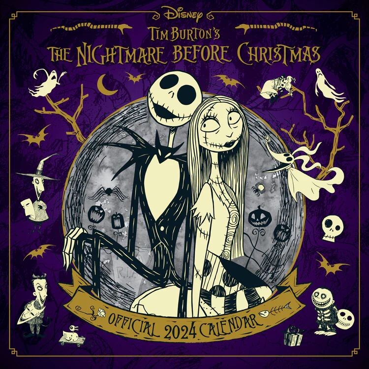 Calendario 2027 Nightmare Before Christmas