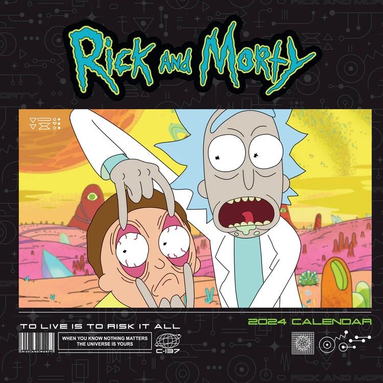Calendar 2027 Rick & Morty