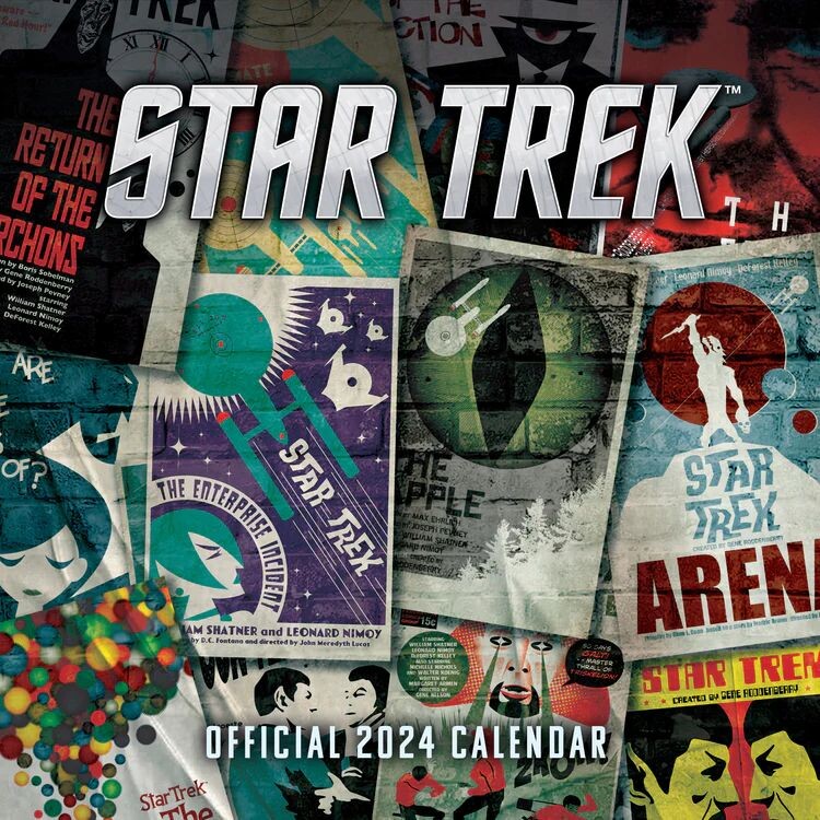 Calendario 2027 Star Trek - TV Series