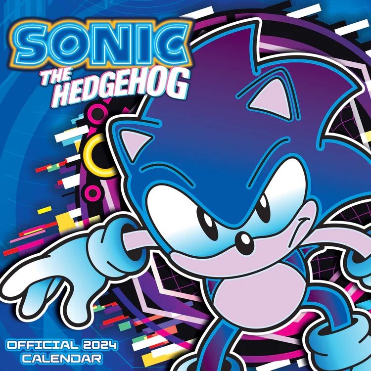 Naptár 2027 Sonic the Hedgehog
