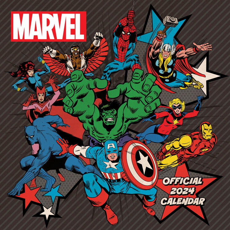 Calendario 2027 Marvel Comics