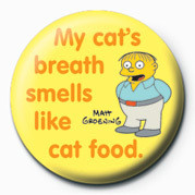 Anstecker THE SIMPSONS - ralph cat's breath
