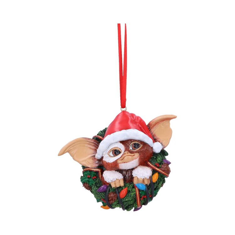 Weihnachtsdekoration Gremlins - Gizmo in Wreath