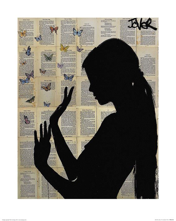 Kunstdruk Loui Jover - Butterfly Days