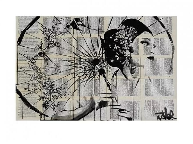 Kunstdruk Loui Jover - Blossom