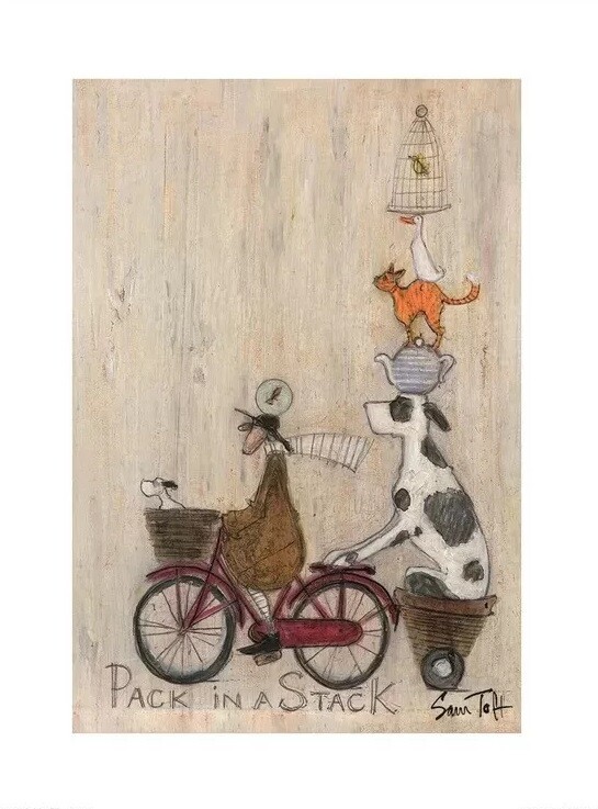 Kunstdruk Sam Toft - Pack in a Stack