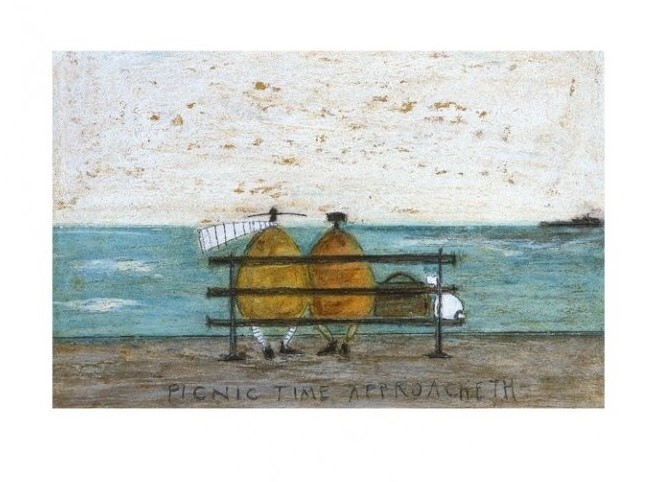 Kunstdruk Sam Toft - Picnic Time Approacheth