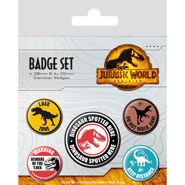 Speldjesset Jurassic World: Dominion - Warning Signs